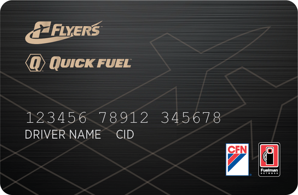 Image of Flyers and Quick Fuel CFN Fuel Card
