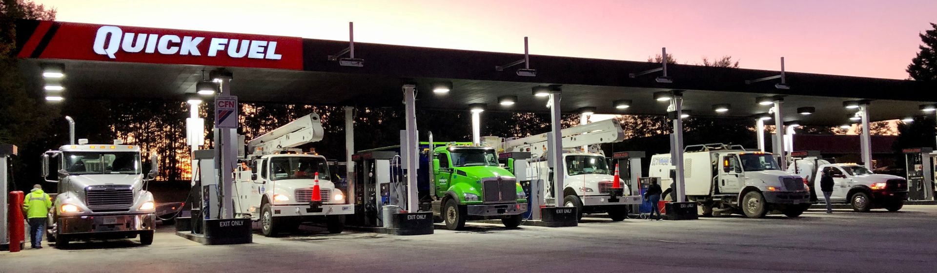 Commercial fleet fueling in Lenexa, KS - 14641 W. 100th St.