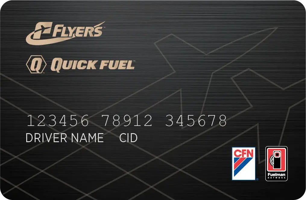 Image of Flyers and Quick Fuel CFN Fuel Card